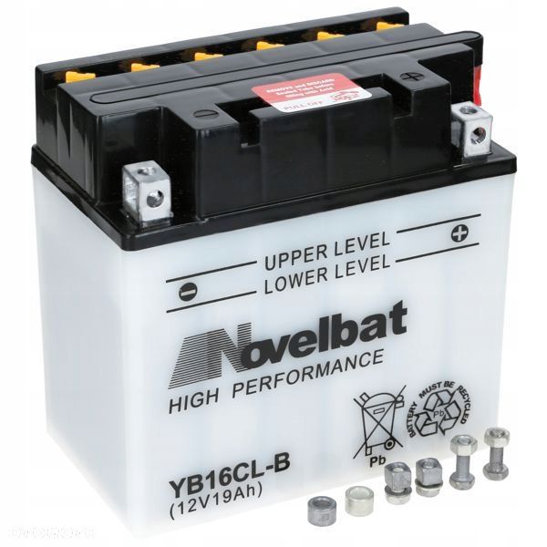 Akumulator Novelbat YB16L-B 12V 19Ah 240A 175100155 P - 1