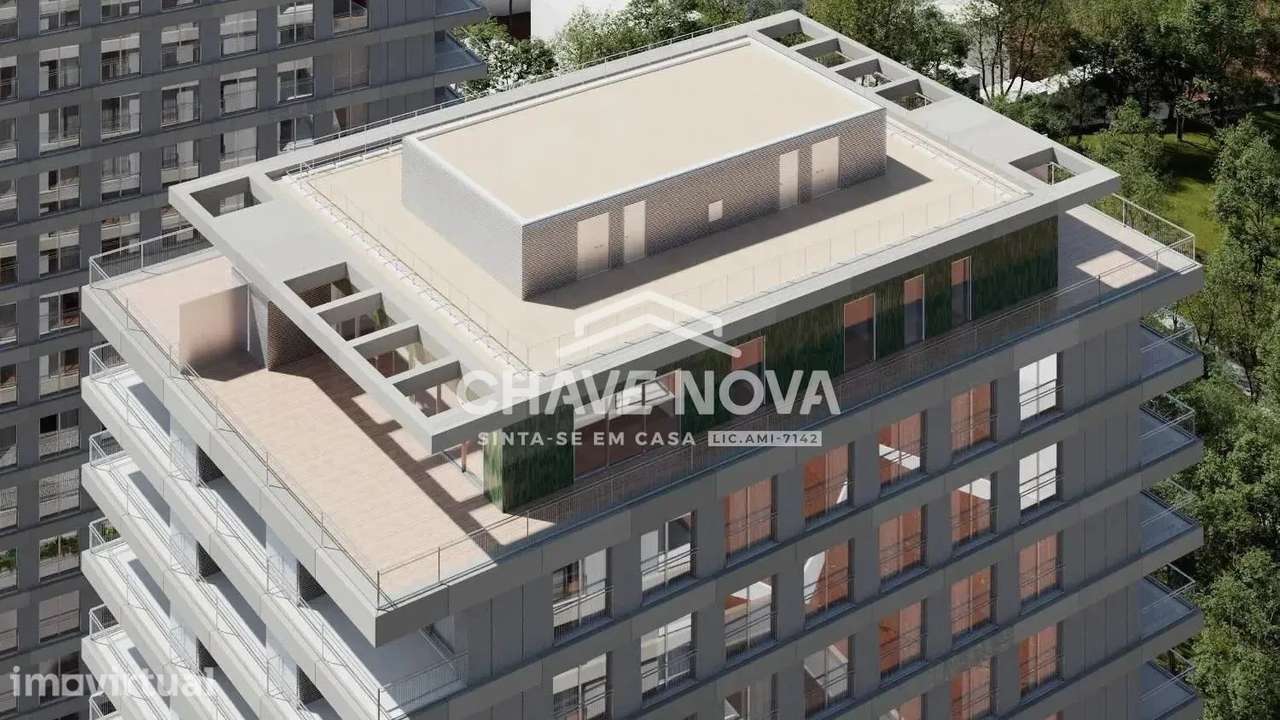T2 com Vista Mar, Terraço de 27m² e Exposição Solar Sul – Canidelo - Grande imagem: 3/22