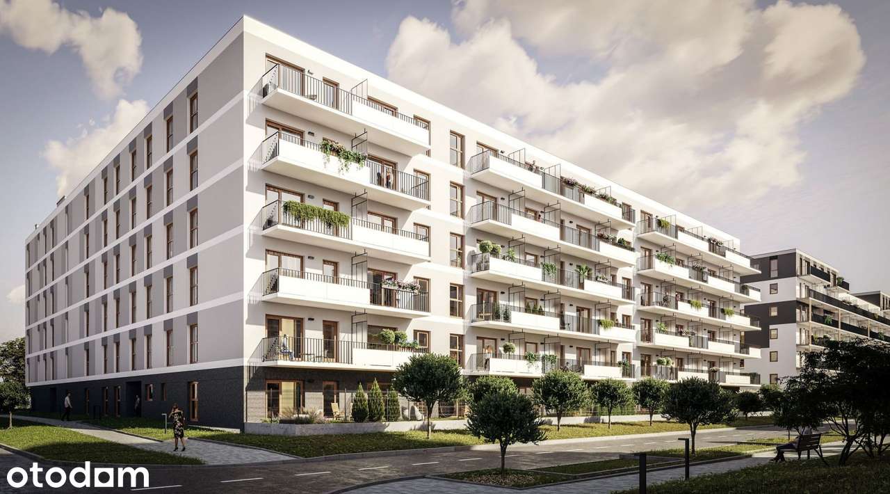 3-pokojowe mieszkanie 51m2 + 2 balkony