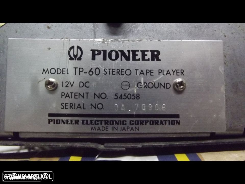 radio leitor de cartuchos pionier como novo - 2