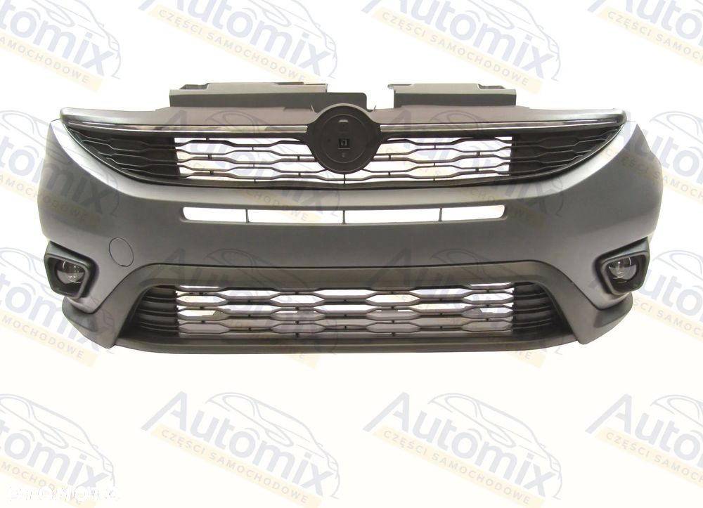 Zderzak przedni Fiat Doblo 15 - 24 + Atrapa + kratki + halogeny Komplet ! - 5