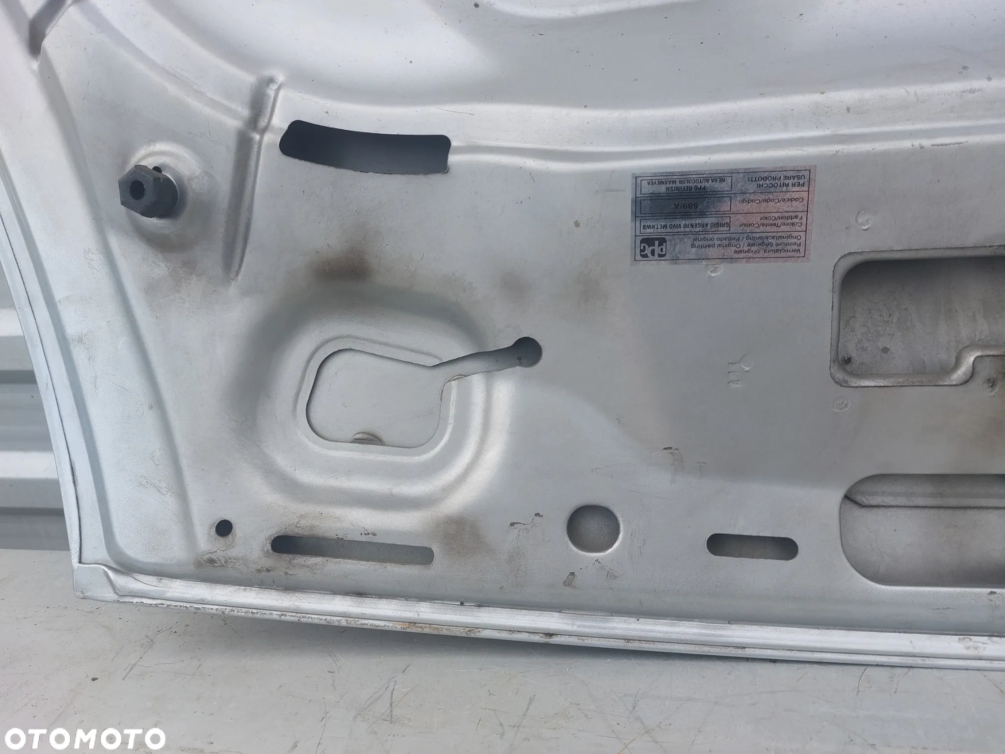 Maska pokrywa silnika Fiat Grande Punto Evo - 3