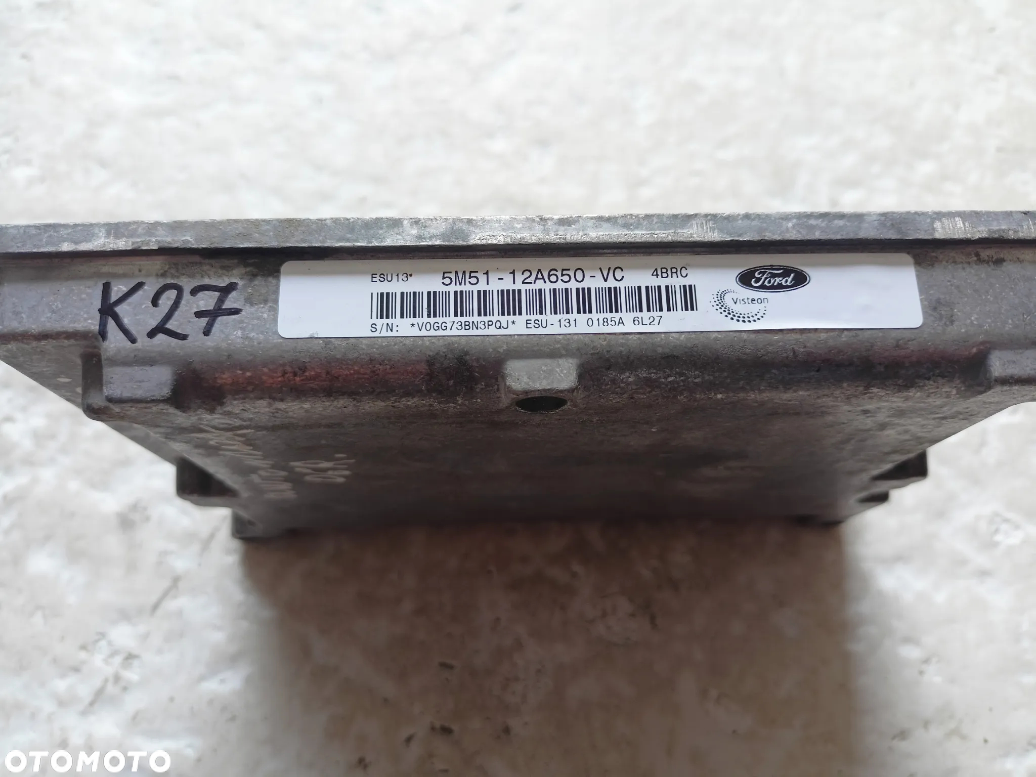 KOMPUTER SILNIKA FORD FOCUS MK2 C-MAX  5M51-12A650-VC - 2