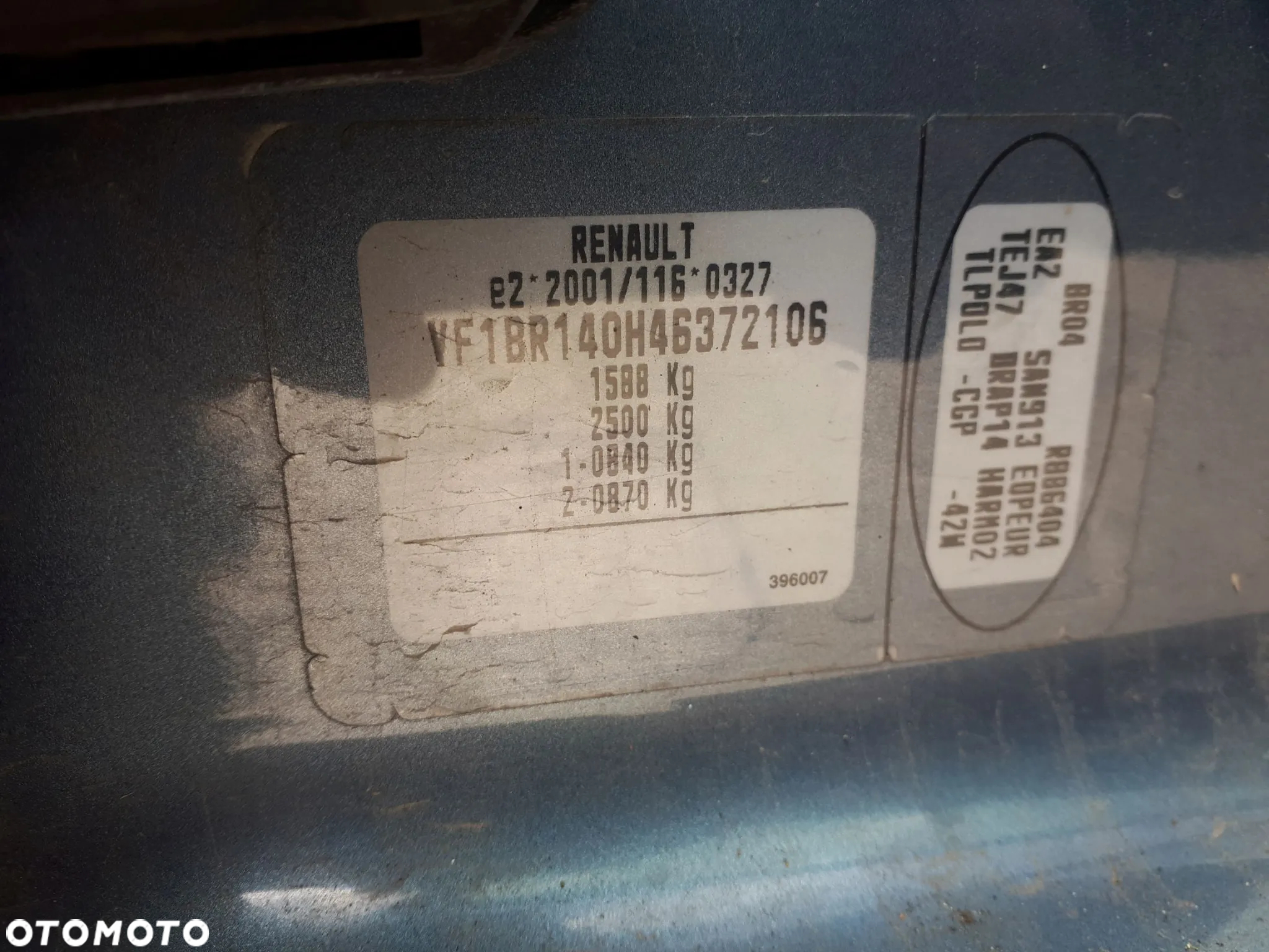 RENAULT CLIO III LIFT 09-12 1.2 16V TCE LUSTERKO PRAWE LEWE TEJ47 - 16