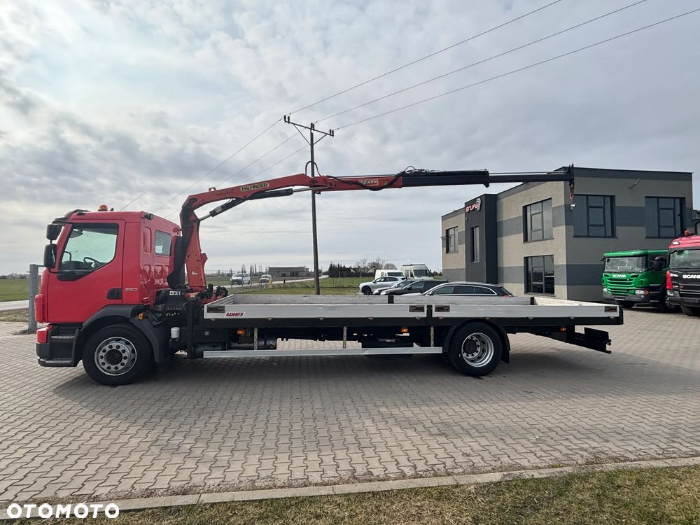 Volvo FL 290 4x2  18000 kg DMC , HDS Palfinger , EURO 5, skrzynia ładunkowa, platforma ,laweta , transport maszyn, transport materiałów budowlanych , autoholowanie, holowanie, pomoc drogowa , do zabudowy, do drewna , do stali - 13
