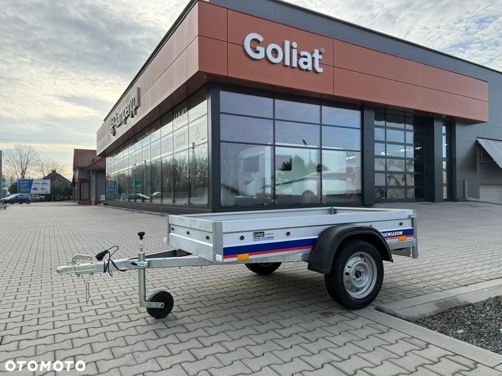 Niewiadów Przyczepka LEKKA 750kg Niewiadów 7202 ocynk rama ocynk ogniowy + burt alucynk - 1