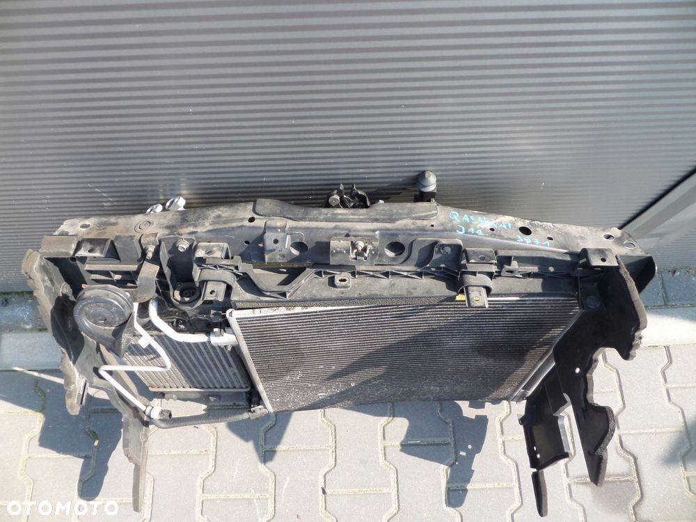 chłodnica klimatyzacji wody wentylator intercooler nissan qashqai j11 - 2