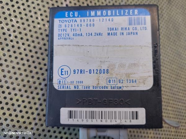 Centralina / Modulo Igniçao (Imobilizador) Toyota Corolla (_E12_) - 2