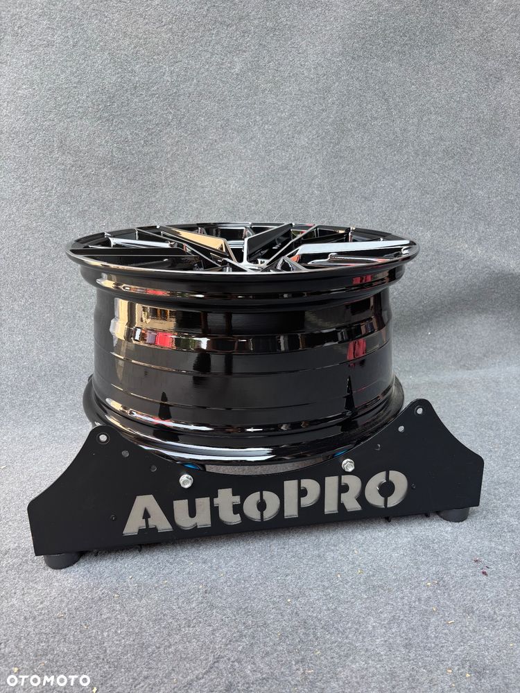 NOWE alufelgi M pakiet 5x112 19 felgi 8.5j et30 BMW seria 3 G20 G22 G30 G31 F44 G22 G23 G32 F39 G60 G01 X1 F48 G42 X2 U06 Active Tourer Z4 G29 xDrive jak Styling 930 czarne polerowane Japan Racing Carbonado - 6