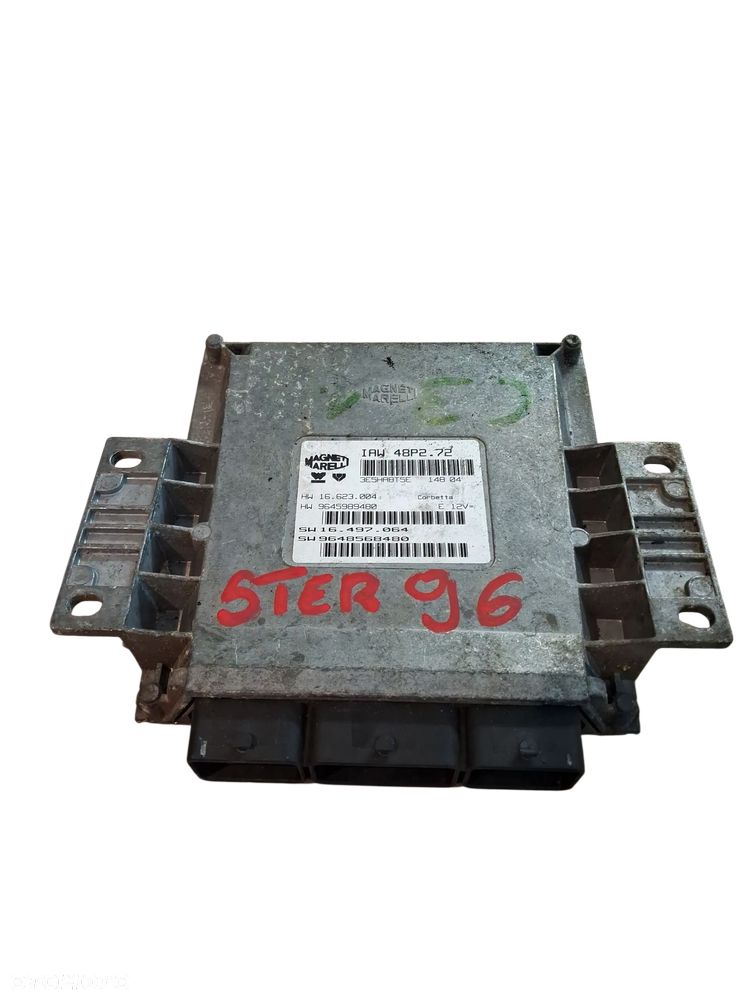 Sterownik KOMPUTER SILNIKA ECU PUEGOT CITROEN 9648568480 - 1