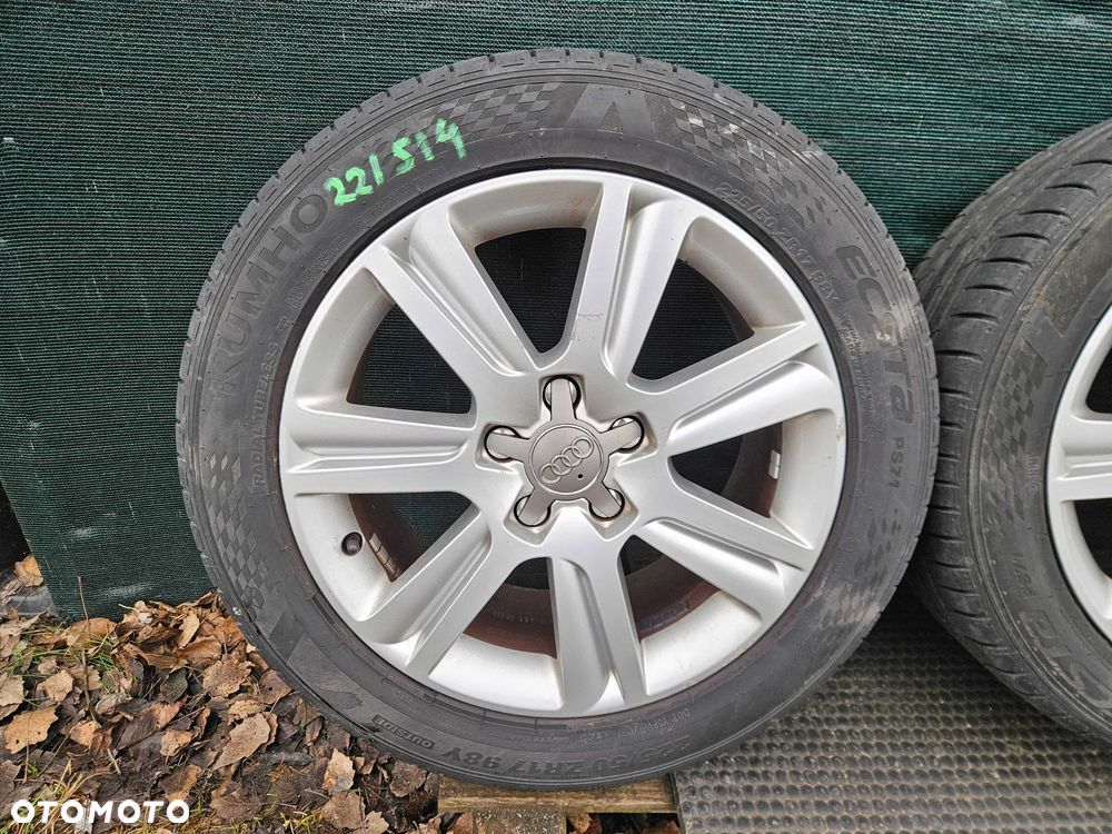 Alu Felgi 8K0601025B Alufelgi R17 Ronal 1922 5x112 7.5J ET45 Opony Letnie 225/50 AUDI VW Skoda Seat - 2