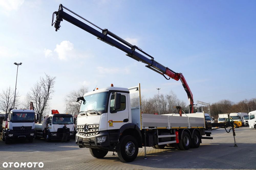 Mercedes-Benz Arocs 2636 6x4 / Fassi F195A.0.24 / 660 MTH / Pilot / rotator / 170 tys. km - 7