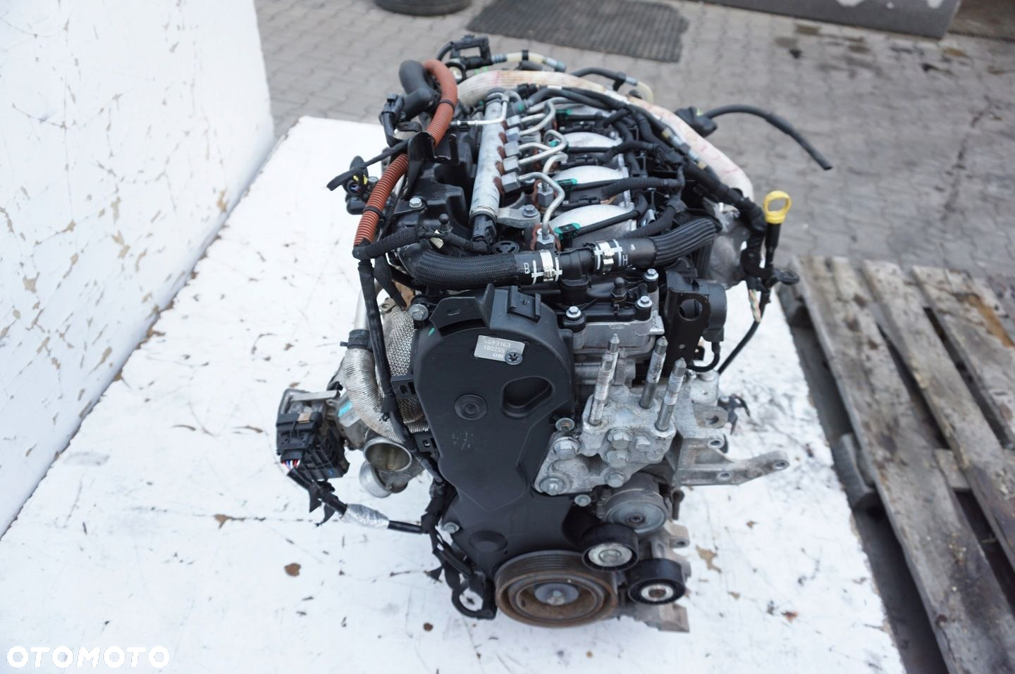 SILNIK 4HN 10DZ55 Z TURBO CITROEN C-CROSSER 2.2 HDI 94 TYS KM - 3