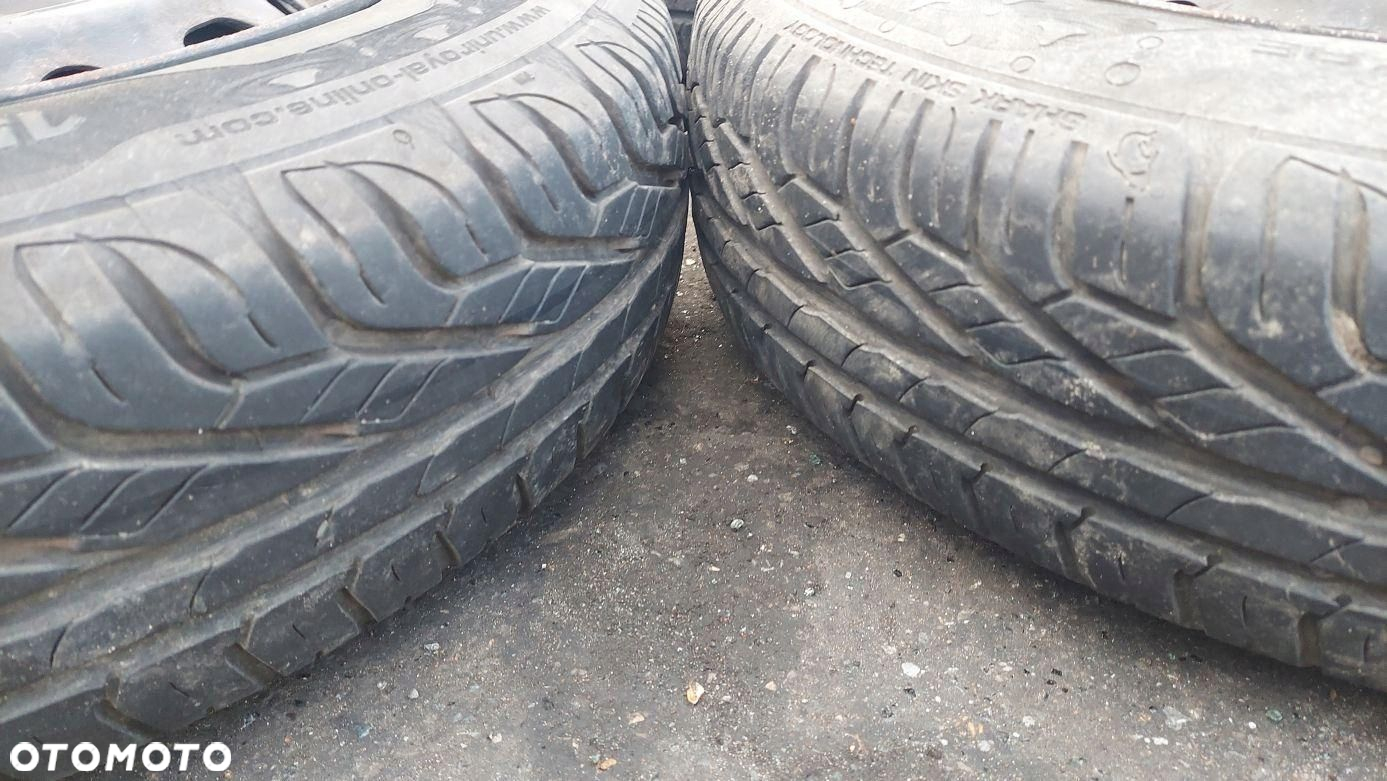 KOMPLET KÓŁ KOŁA STALOWE 13" OPEL CROSA C - 8
