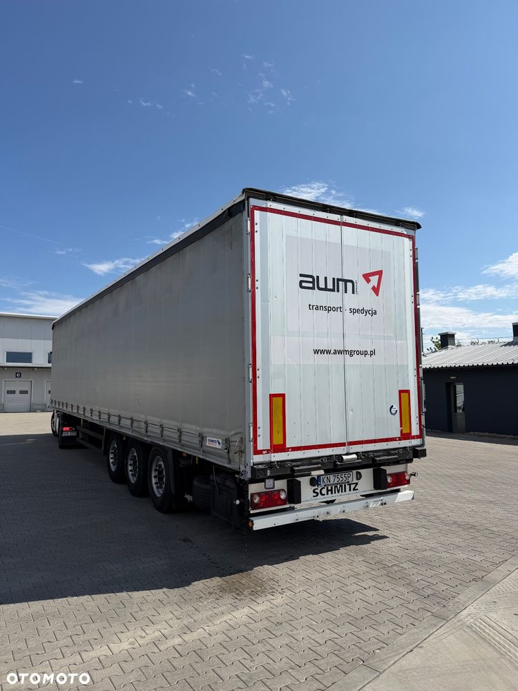 Schmitz Cargobull STANDART OŚ podnoszona sprawna opony 100%  alu deski - 2