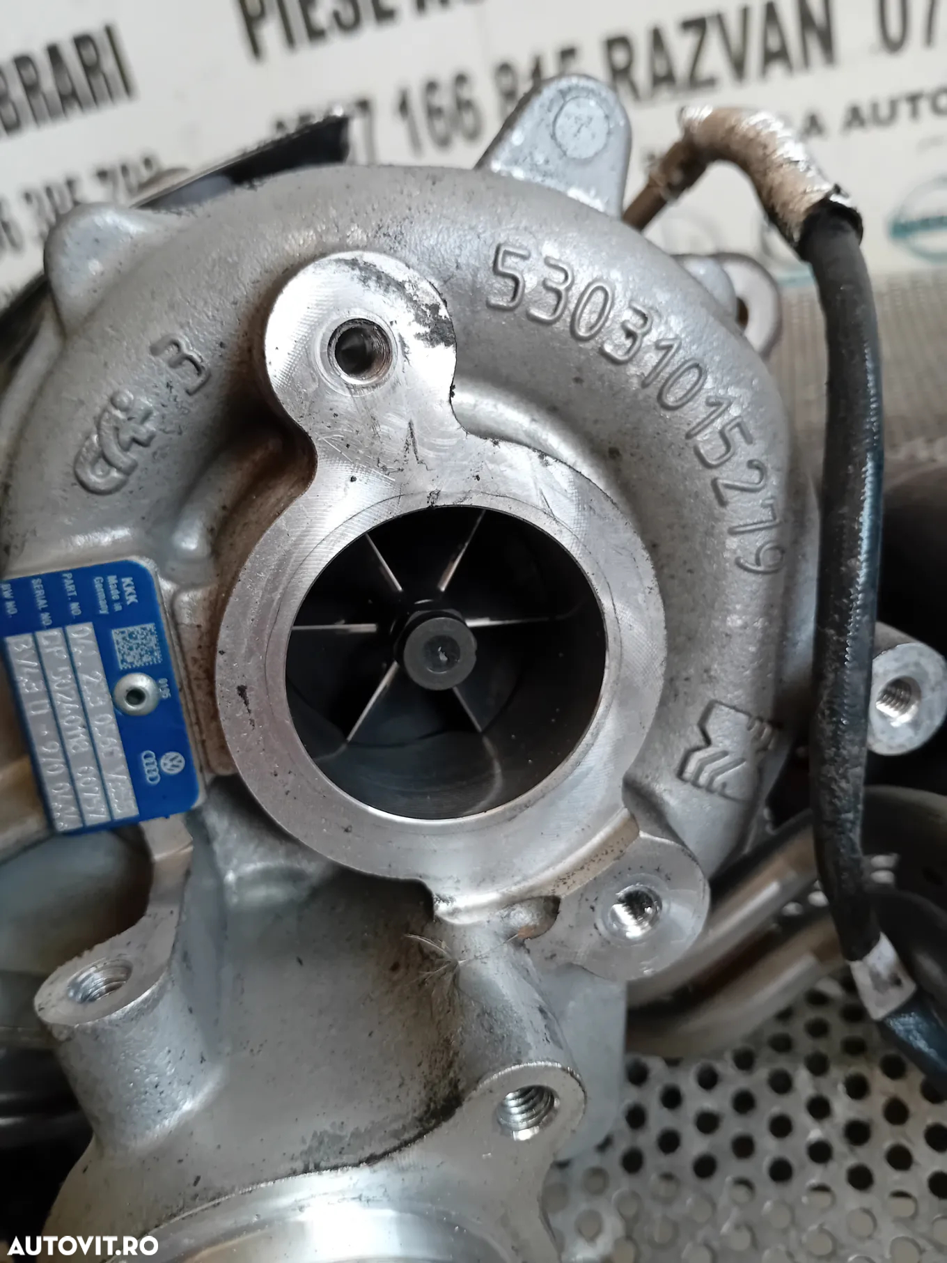 Turbo Turbina Audi A4 A5 A6 C7 Q3 Q5 2.0 Tdi 190 Cai Motor CNH Cod 04L253056C Cutie Automata NYU - 8