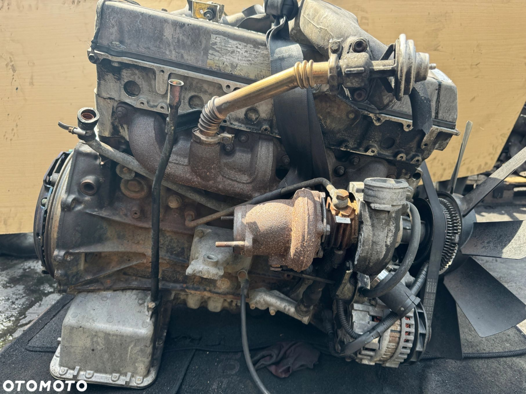 SILNIK KOMPLETNY Ssang Yong MUSSO 2.9 TD KORANDO DAEWOO OM662LA SPRAWDZONY - 3
