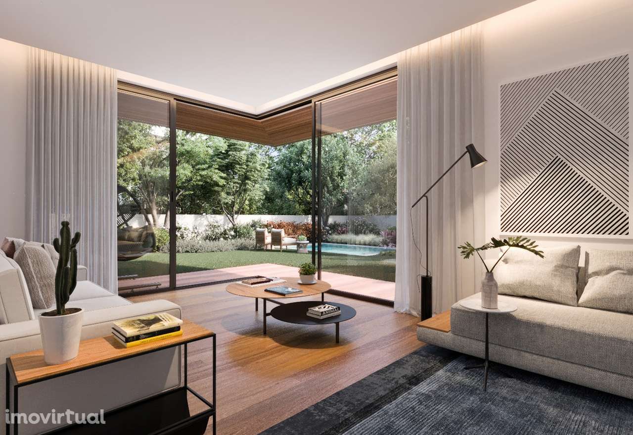 Villa T4 com jardim e rooftop privativos no Empreendimento Bellamary | - Grande imagem: 4/30