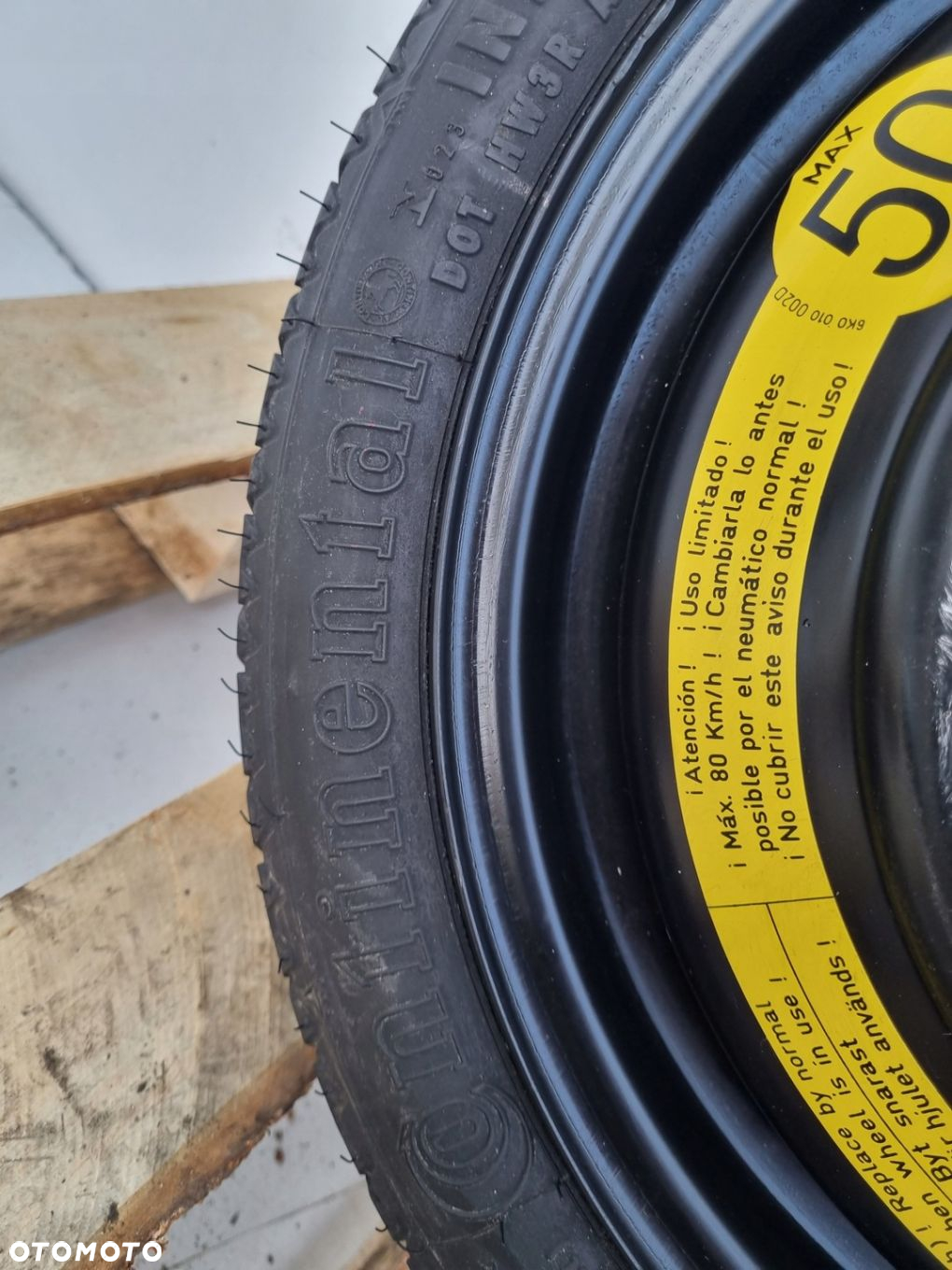 Seat Vw Skoda KOŁO DOJAZDOWE dojazdówka 105/70 R14 4x100 1L0601025D - 8