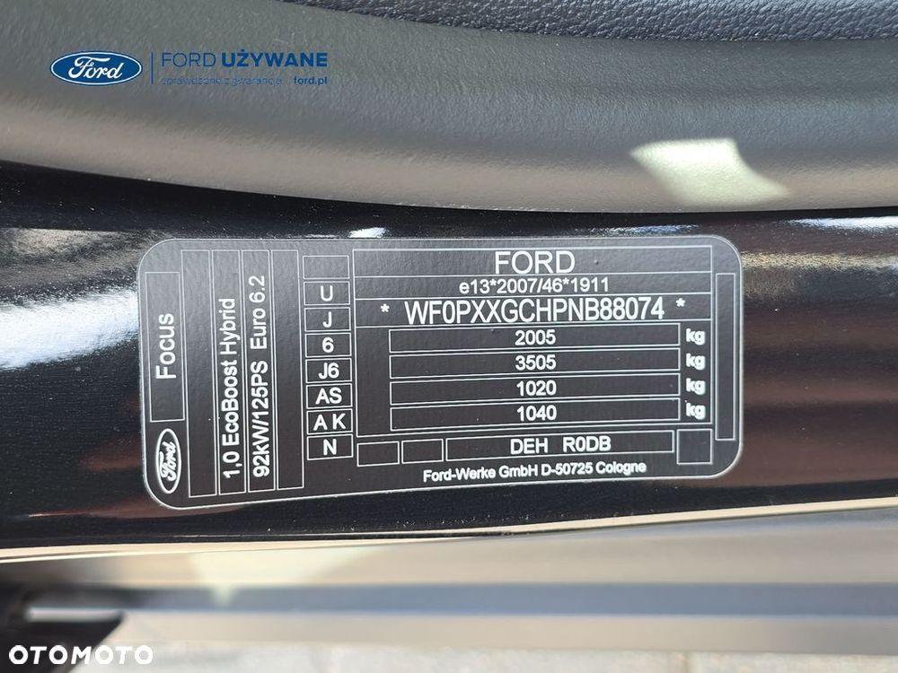 Ford Focus 1.0 EcoBoost mHEV Titanium X - 28