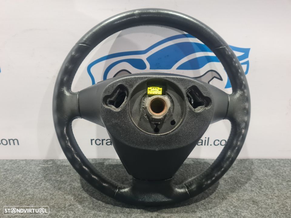 VOLANTE GUIADOR COMPLETO SAAB 93 9.3 9-3 PELE COMANDOS MULTIFUNÇÕES AIRBAG - 6