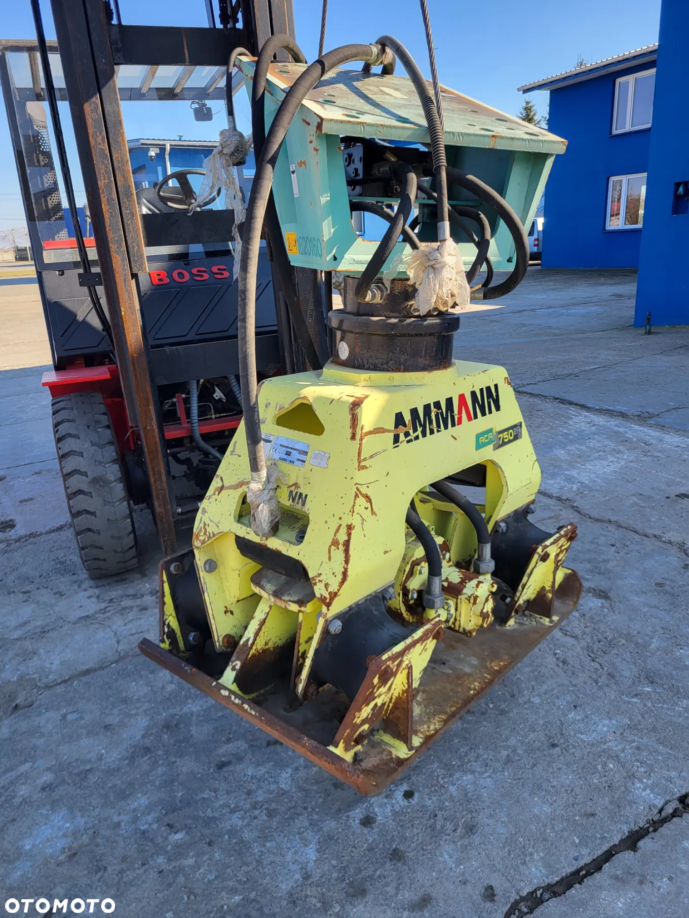 Bomag Ammann Zagęszczarka płyta wibracyjna hydrauliczna obrotowa - 3