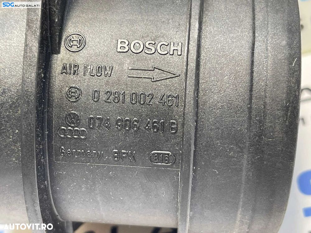 Debitmetru Aer Skoda Octavia 1 1.9 TDI ASZ 2001 - 2011 Cod 074906461B 0281002461 [2168] - 2
