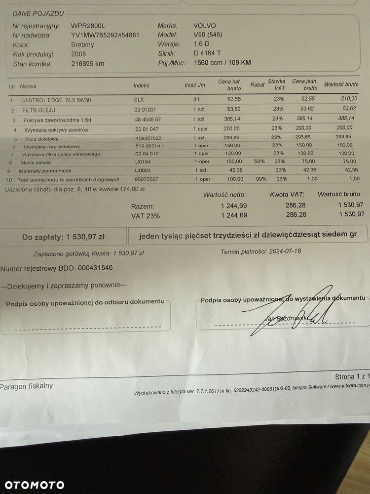 Volvo V50 1.6D Summum - 20