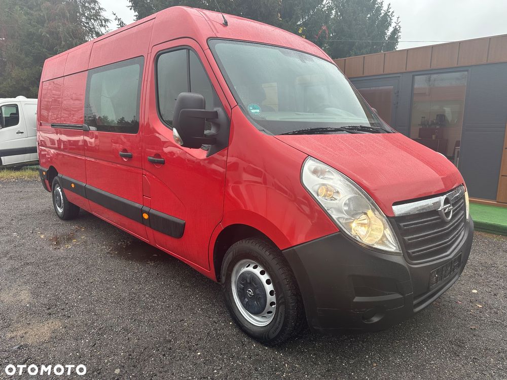 Opel Movano 2.3 136ps 2016r L3H2 Brygadowka 7oso - 2