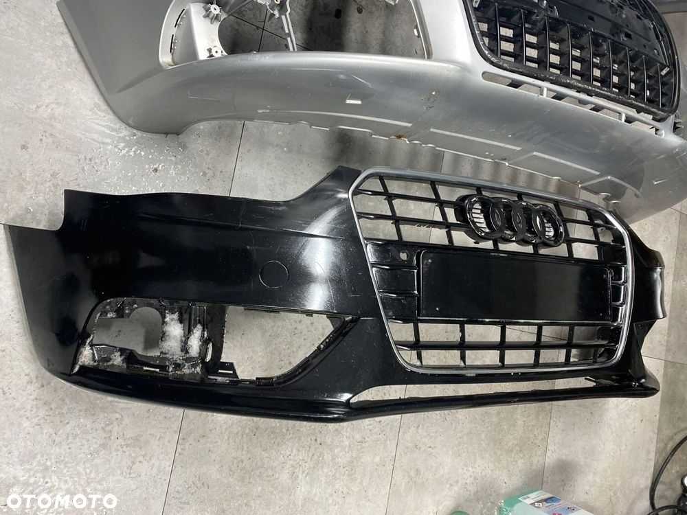 AUDI A4 B8 LIFT 12-16 ZDERZAK PELNY LY9B ORG. - 1