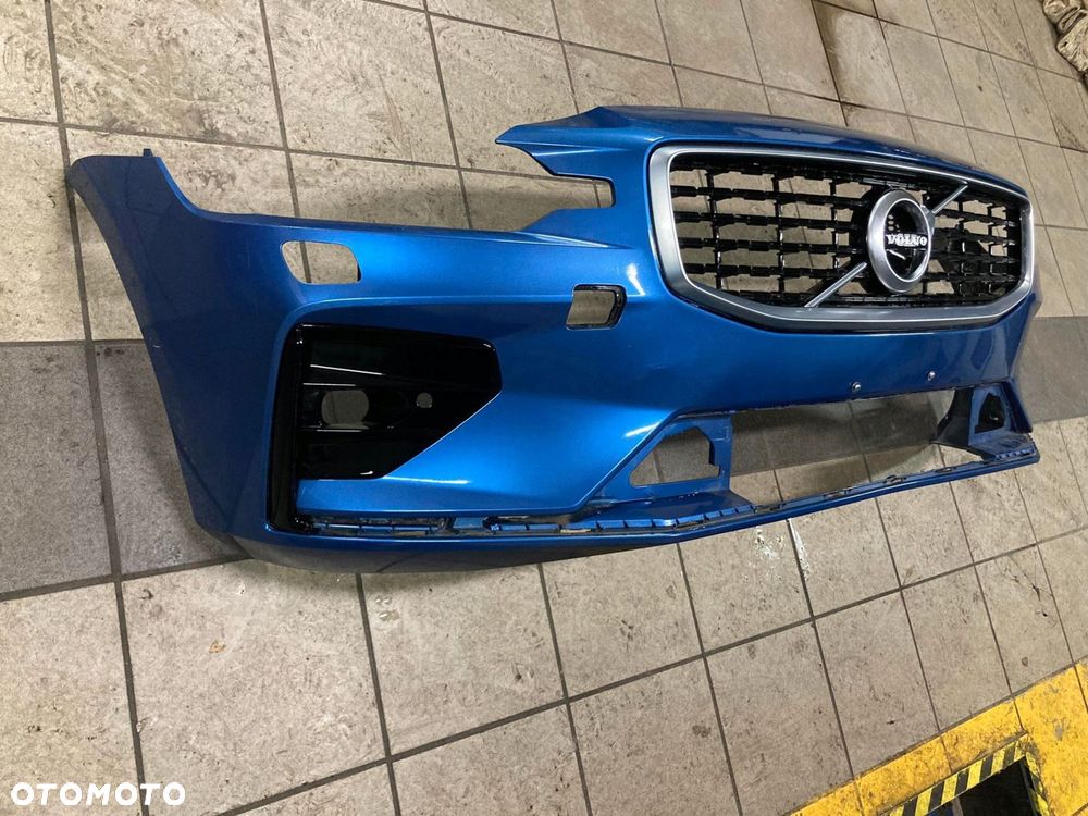 zderzak volvo s60 v60 r-design grill ślizgi - 3