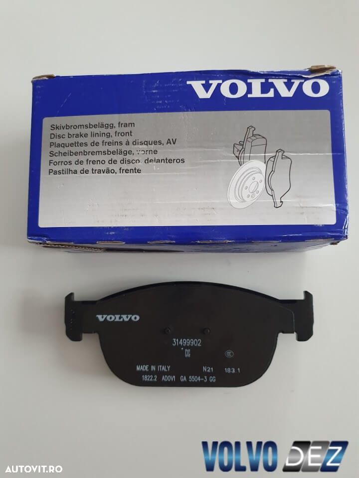 Set plăcuțe frână față VOLVO XC60 Original 31499905 - 3