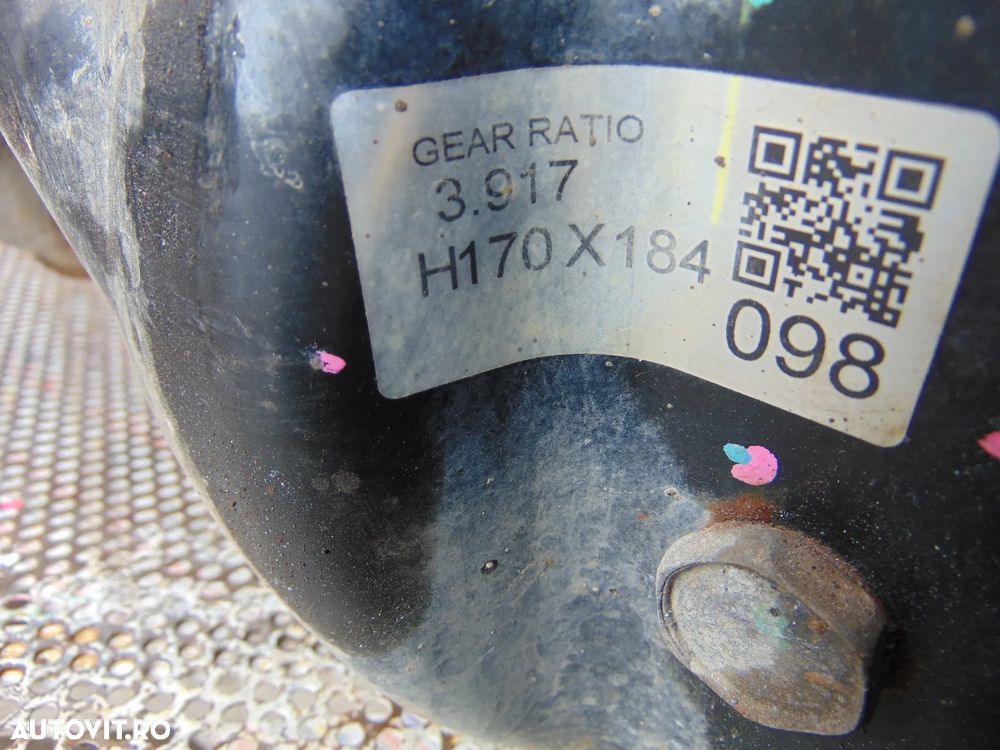 grup fata Mitsubishi L200 dupa 2015 diferential fata 4x4 L200 raport 3,917 fiat Fullback - 4