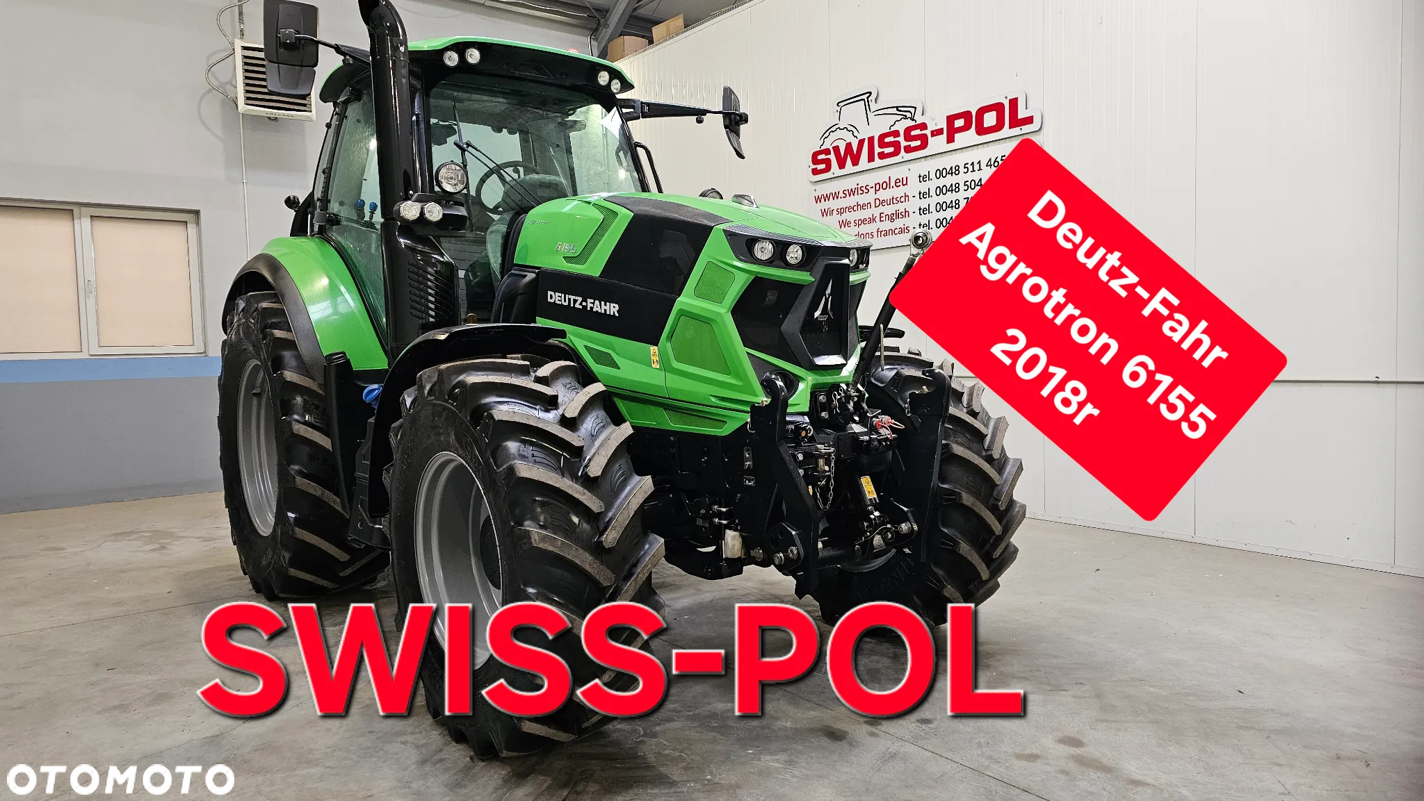 Deutz-Fahr AGROTRON 6155  Bardzo Ładny Stan Agrotron 6120P M430 k420 P6150.4 TTV M600 C-Shift Agrotron 6155.4, 6165.4, - 2