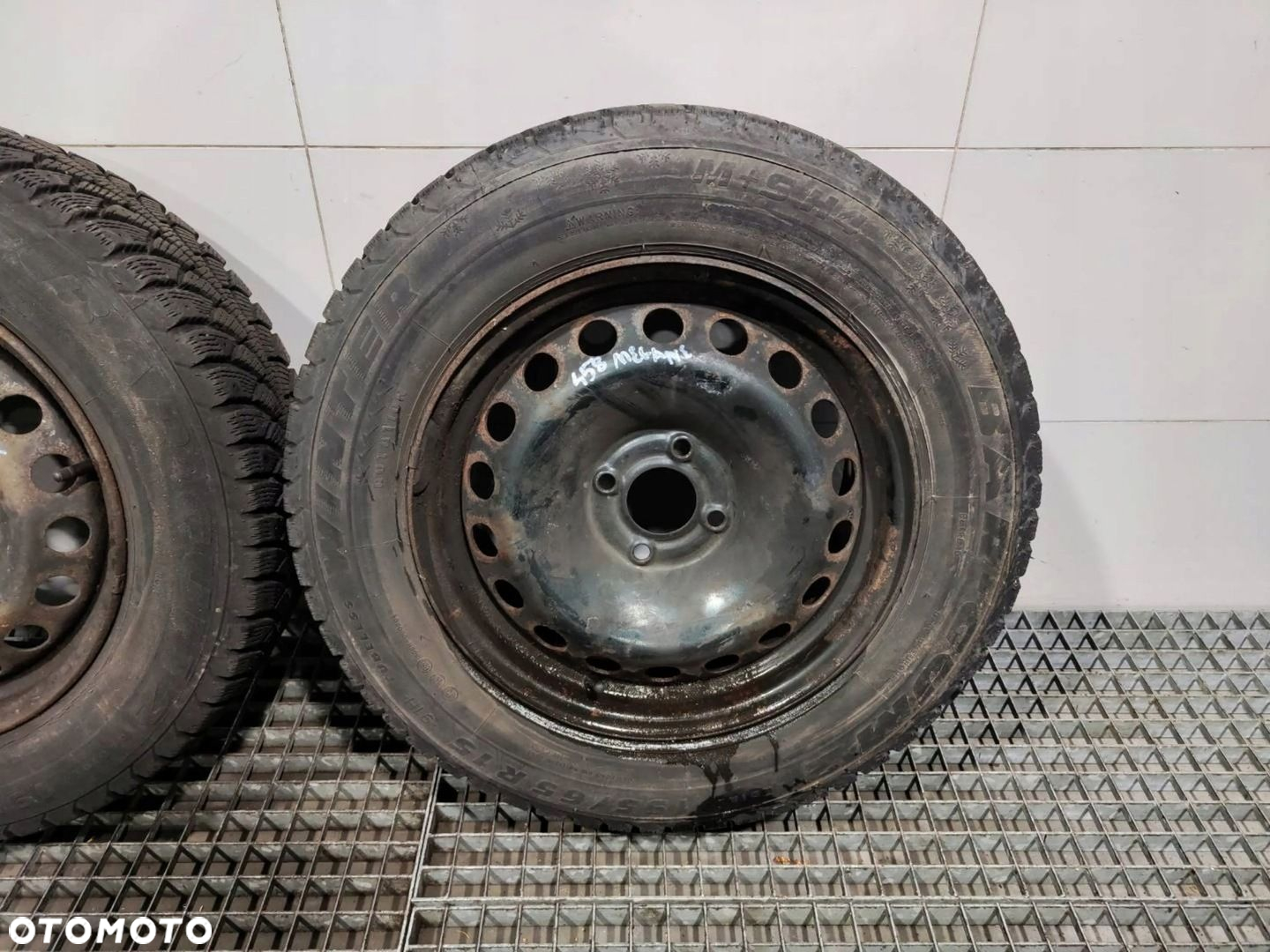 4X KOŁA FELGI STALOWE OPONY ZIMOWE 195/65 R15 4X100 RENAULT MEGANE II - 4
