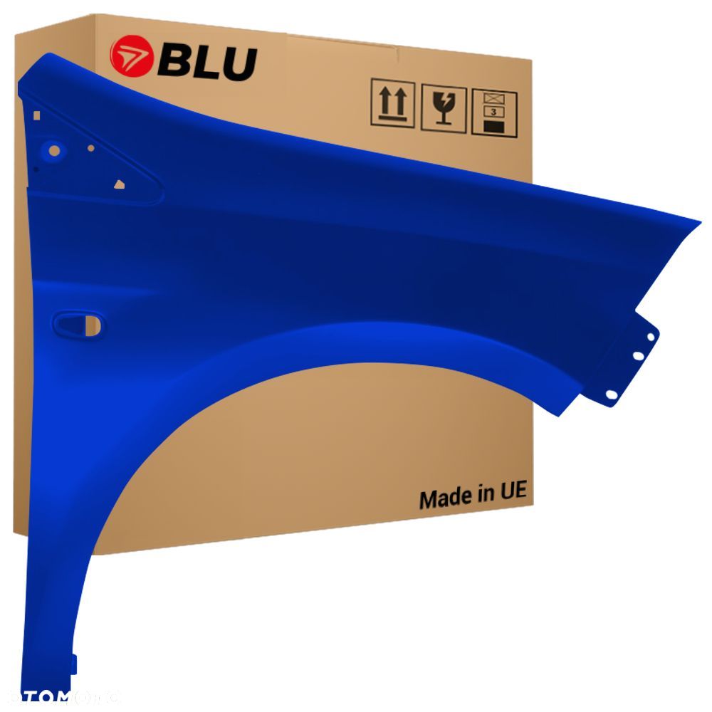 BLU Błotnik FIAT BRAVO II 2 899B Prawy Przód Niebieski BlauMaserati - 1