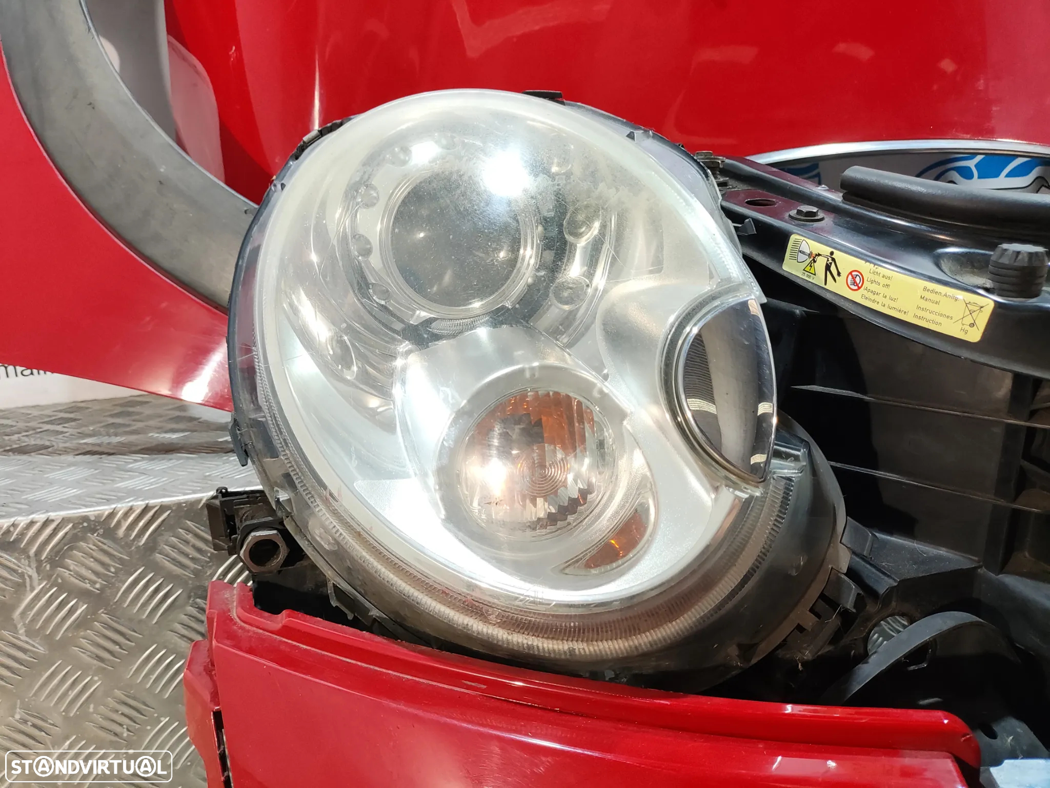 FRENTE COMPLETA MINI COOPER S R56 R55 CLUBMAN R57 CABRIO - 5