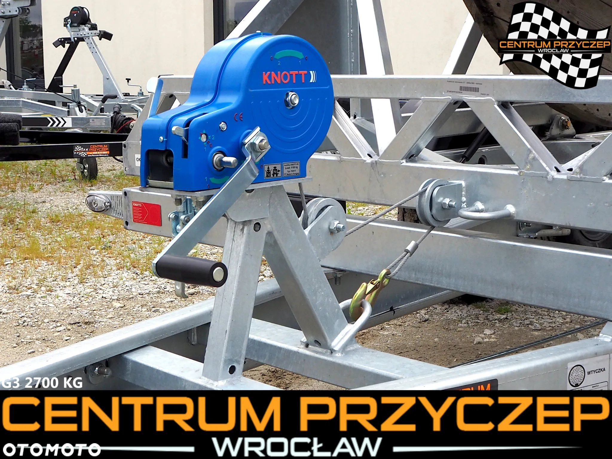 Inny PRZYCZEPA KABLOWA / 1 OŚ / 2 OSI / DMC: OD 750 KG DO 2700 KG - 23