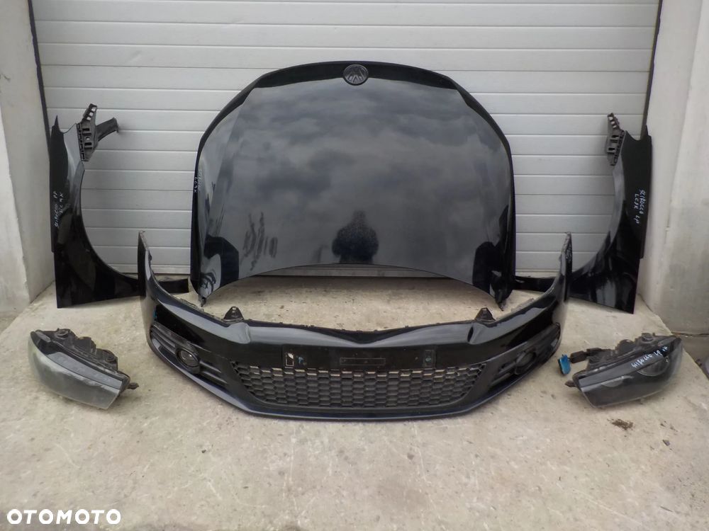 VOLKSWAGEN SCIROCCO 2.0T B PRZÓD MASKA ZDERZAK BŁOTNIKI LAMPY ANGIELSKIE KOLOR LC9X - 1
