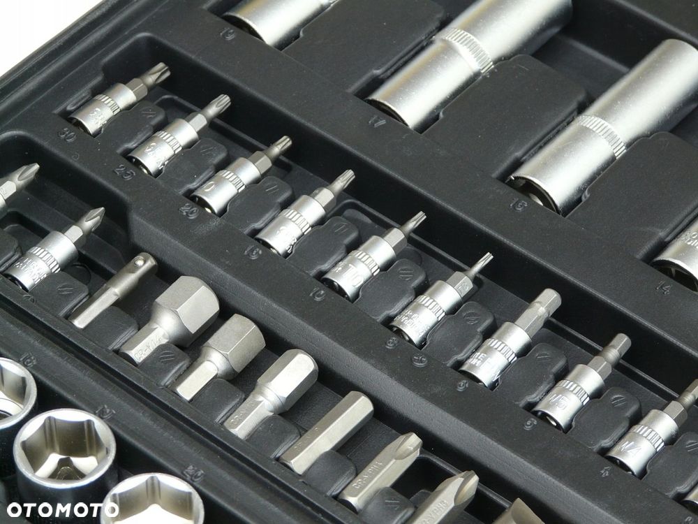 ZESTAW KLUCZY NASADOWYCH KLUCZE NASADOWE 108 YATO TORX KOMPLET 40 SZTUK - 9