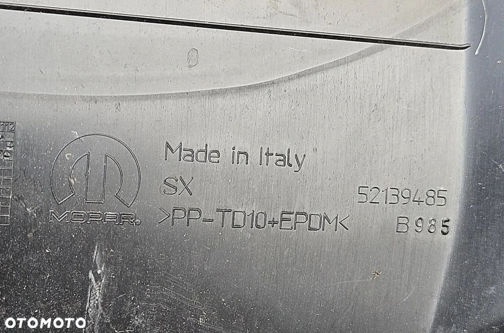 Nadkole przednie lewe Fiat 500E 52139485 ELEKTRYK - 2