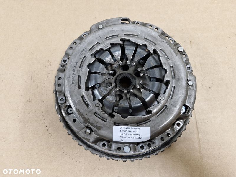 renault kadjar 1.2 tce sprzęgło dwumasowe koło tarcza docisk a0521 - 1