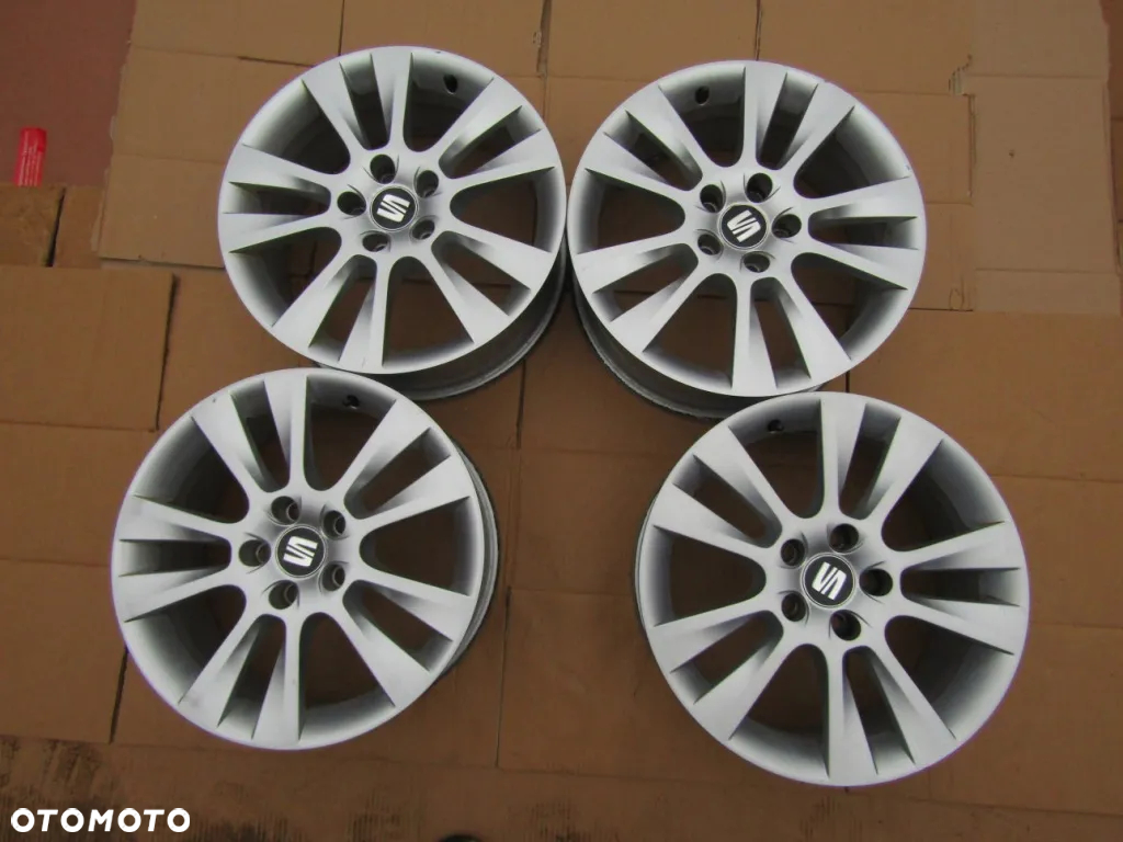 4x Felgi 17 Seat Leon Tarraco Ateca Toledo Skoda Octavia III IV 5x112 ET39 - 10