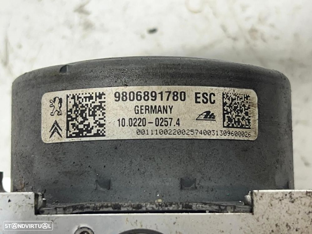 ABS PEUGEOT 208 REF. 9806891780 10091511783 - 6