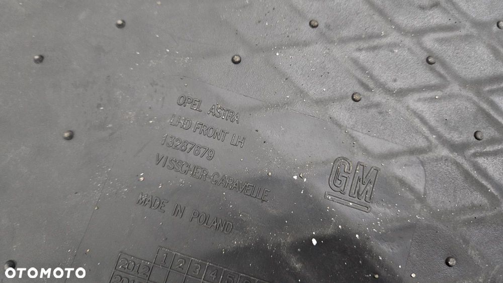 Dywaniki wycieraczki gumowe oryginal gm opel astra j IV 4 kombi ładne - 6
