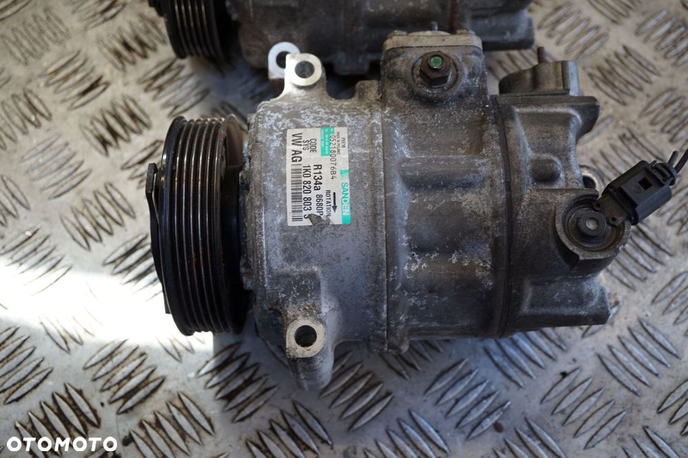KOMPRESOR KLIMATYZACJI SPRĘŻARKA OCTAVIA II 1K0820803S SKODA 2004-2008 - 2