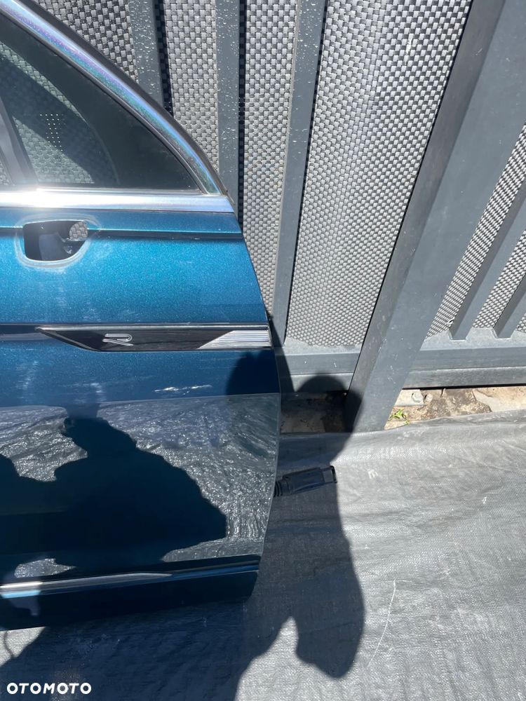 VW TIGUAN II drzwi prawy przód LP5J w kolor pod miernik ORYGIANŁ - 5