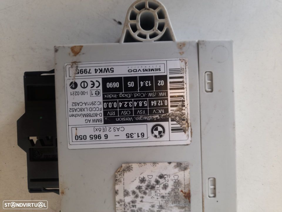 CENTRALINA COMANDO SISTEMA CONFORT ORIGINAL SIEMENS | REF. 61356965050 | BMW SERIE 5 E60 530D / E61; - 5