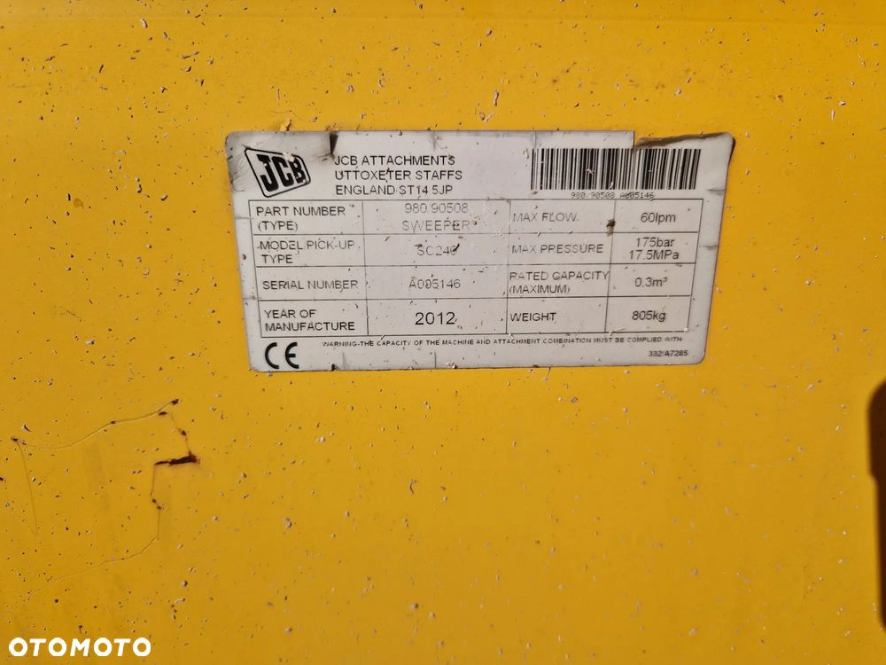 JCB 5CX Wastemaster 4CX * 2015r. * 110KM * Powerslide * Torquelock * Klimatyzacja * - 4