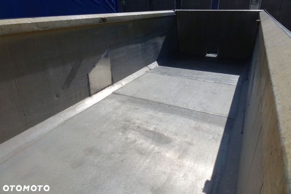 Stas WYWROTKA 26,5m3 / ALUMINIOWA /OSIE SAF /OŚ PODNOSZONA / ALUMINIOWE FELGI / SZYBER ZBOŻOWY / PLANDEKA - 33